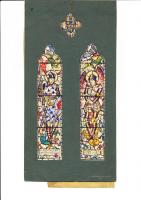 ELYGM:2012.1.4Design for St George and Archangel Michael window © SGM