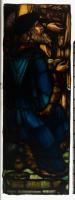 ELYGM:1982.16.5Stained glass panel showing a biblical figure kneeling and holding a book © SGM