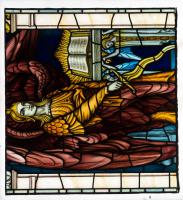 ELYGM:2013.14.2Middle panel of Isaac Pitman Window © SGM