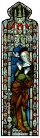Annunciation to the Virgin, c.1340  (c) Stained Glass Museum