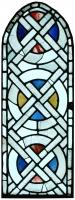 Geometric grisaille panel, c.1200-50  (c) Stained Glass Museum