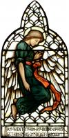 Kneeling Angel, 1893  (c) Stained Glass Museum